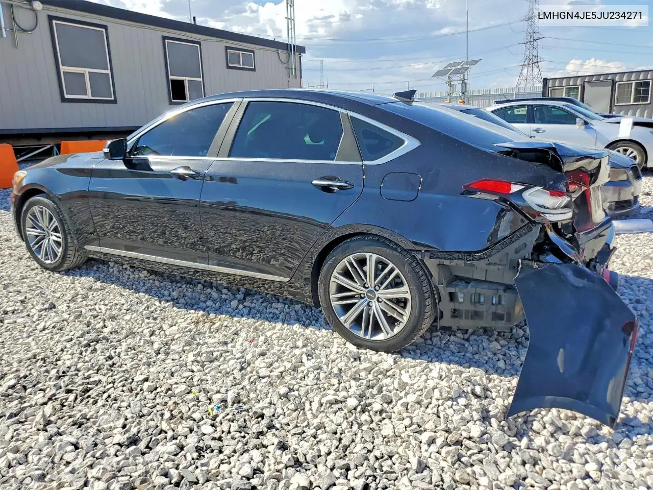 2018 Gens G80 3.8 VIN: KMHGN4JE5JU234271 Lot: 61577786