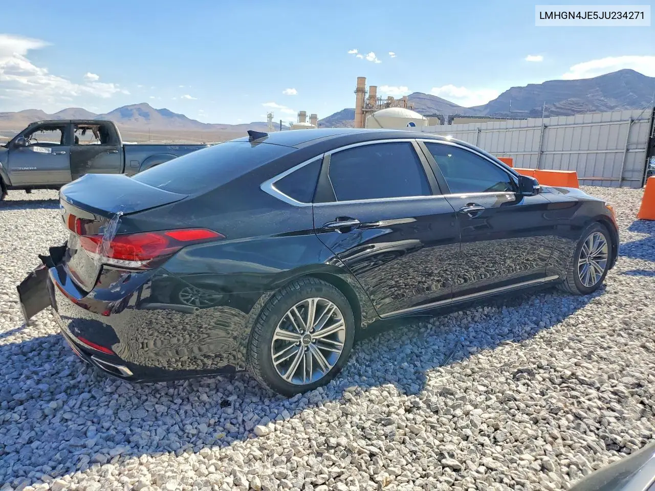2018 Gens G80 3.8 VIN: KMHGN4JE5JU234271 Lot: 61577786