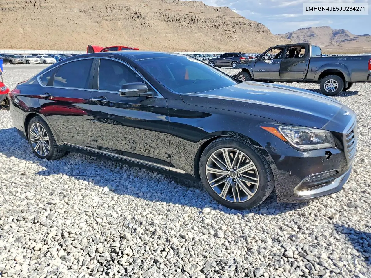 2018 Gens G80 3.8 VIN: KMHGN4JE5JU234271 Lot: 61577786