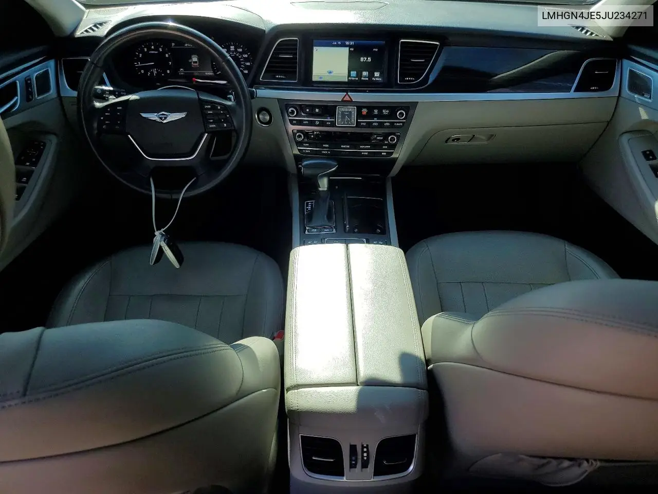 2018 Gens G80 3.8 VIN: KMHGN4JE5JU234271 Lot: 61577786
