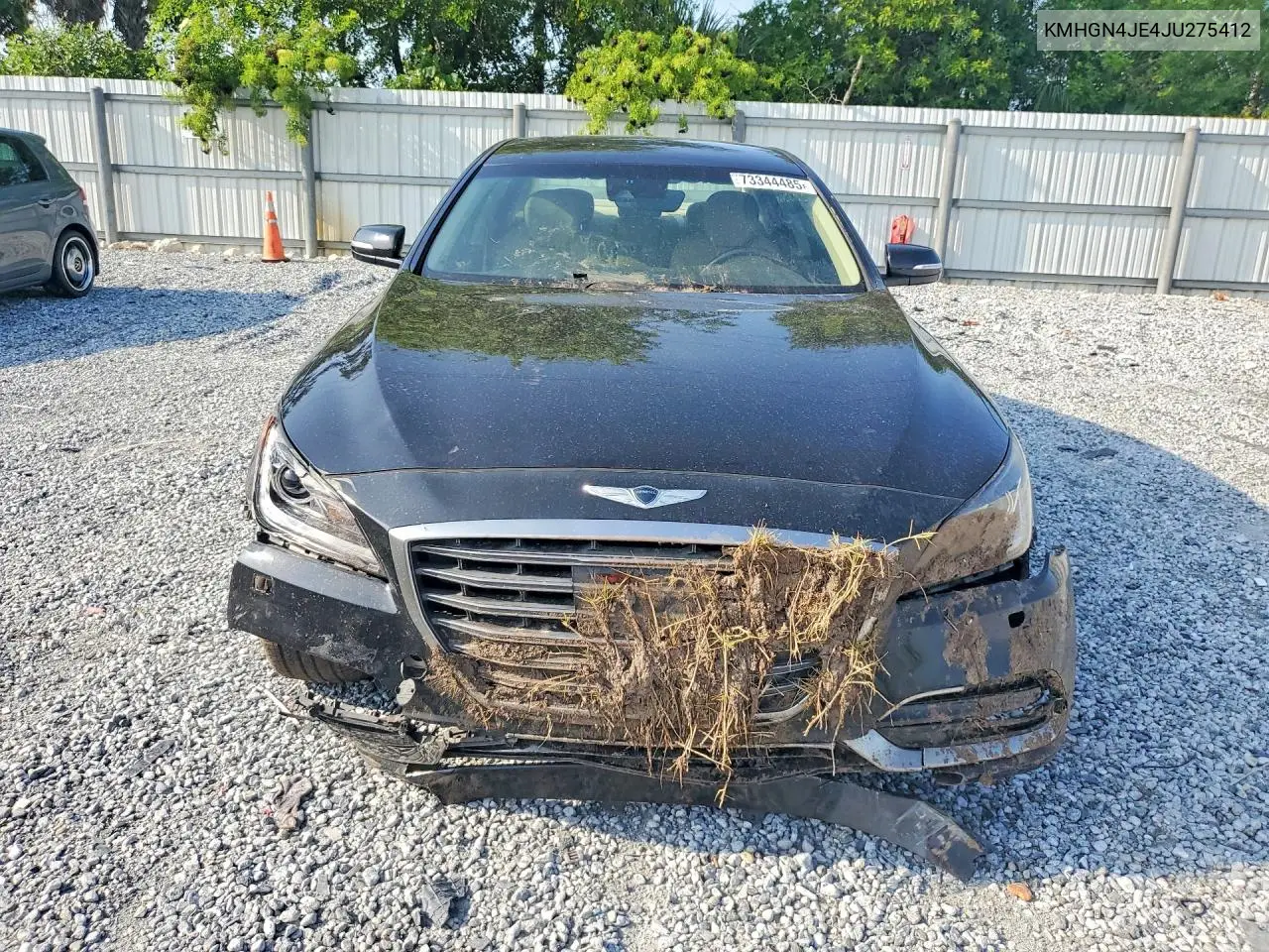 2018 Genesis G80 3.8 VIN: KMHGN4JE4JU275412 Lot: 73344485
