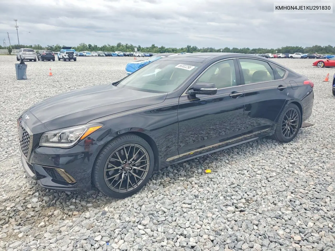 2019 Genesis G80 3.8 VIN: KMHGN4JE1KU291830 Lot: 56302296