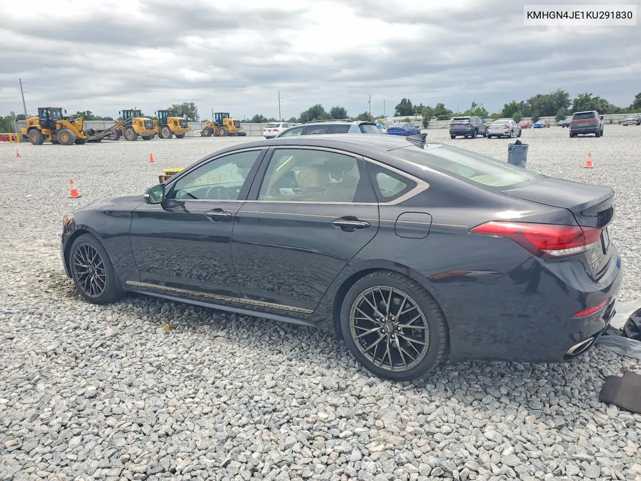 2019 Genesis G80 3.8 VIN: KMHGN4JE1KU291830 Lot: 56302296
