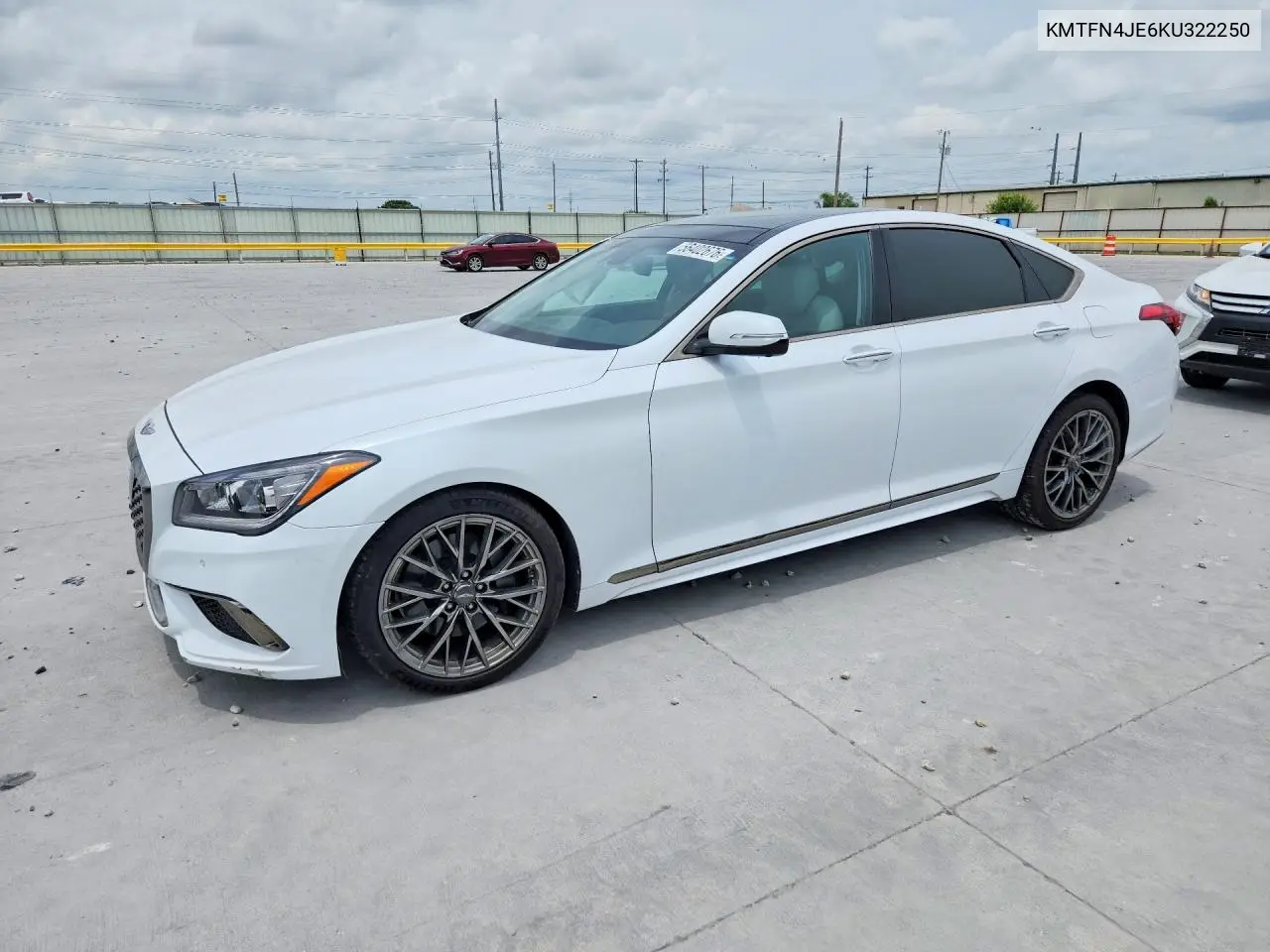 2019 Genesis G80 3.8 VIN: KMTFN4JE6KU322250 Lot: 56402676