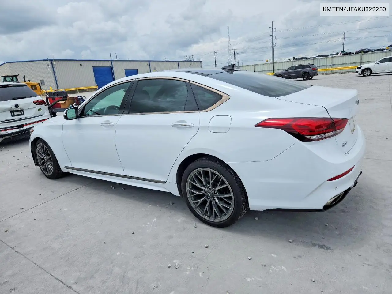 2019 Genesis G80 3.8 VIN: KMTFN4JE6KU322250 Lot: 56402676