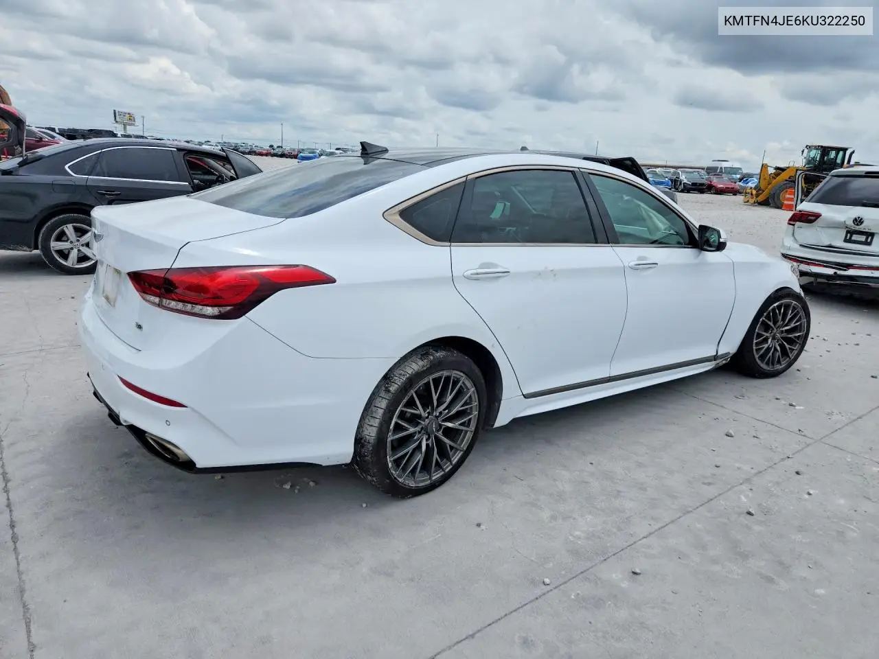 2019 Genesis G80 3.8 VIN: KMTFN4JE6KU322250 Lot: 56402676