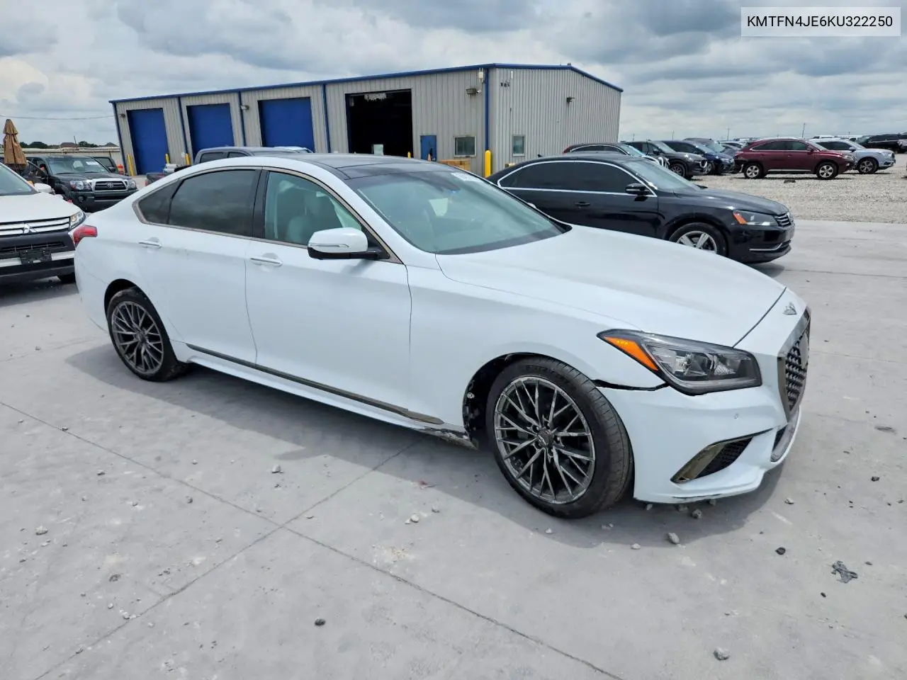 2019 Genesis G80 3.8 VIN: KMTFN4JE6KU322250 Lot: 56402676