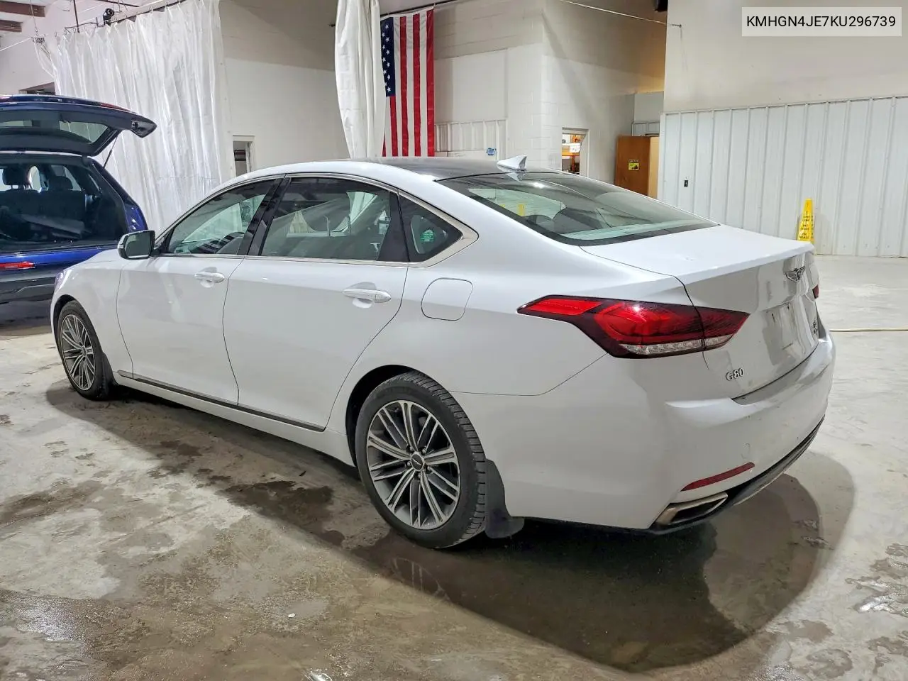 2019 Genesis G80 3.8 VIN: KMHGN4JE7KU296739 Lot: 59675286