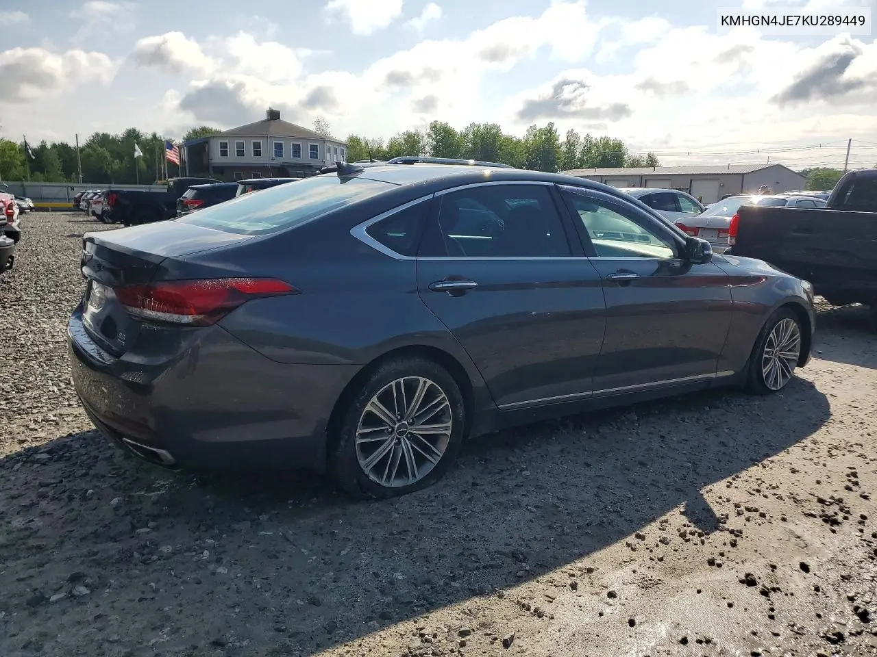 2019 Genesis G80 3.8 VIN: KMHGN4JE7KU289449 Lot: 59968296