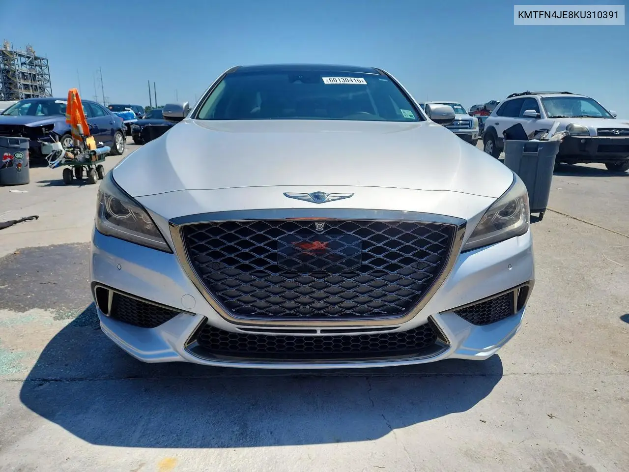 2019 Genesis G80 3.8 VIN: KMTFN4JE8KU310391 Lot: 60130416