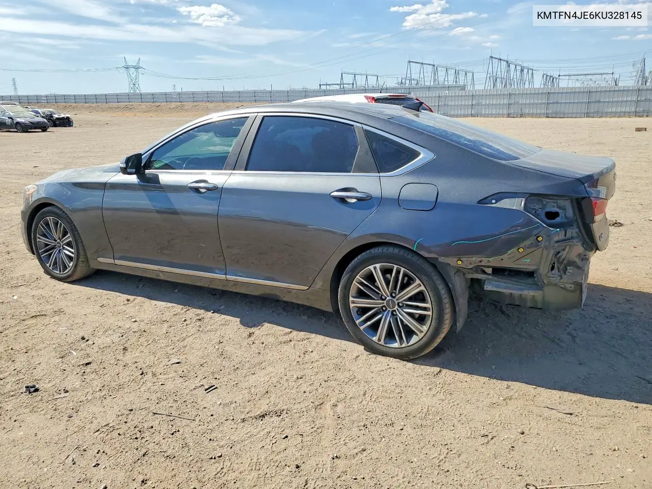 2019 Genesis G80 3.8 VIN: KMTFN4JE6KU328145 Lot: 60682306