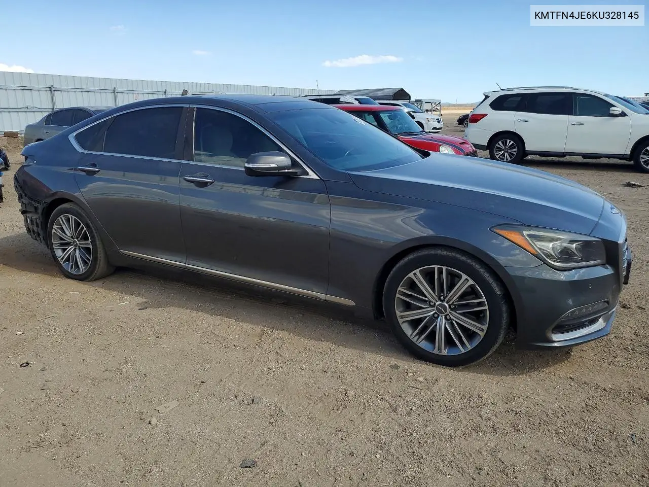 2019 Genesis G80 3.8 VIN: KMTFN4JE6KU328145 Lot: 60682306
