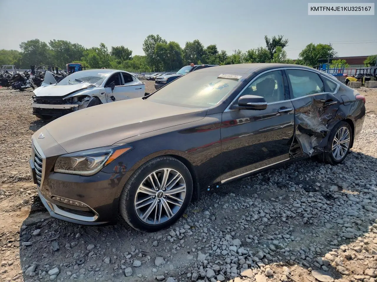 2019 Genesis G80 3.8 VIN: KMTFN4JE1KU325167 Lot: 60816676