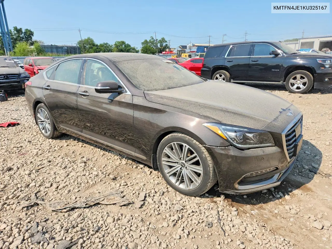2019 Genesis G80 3.8 VIN: KMTFN4JE1KU325167 Lot: 60816676
