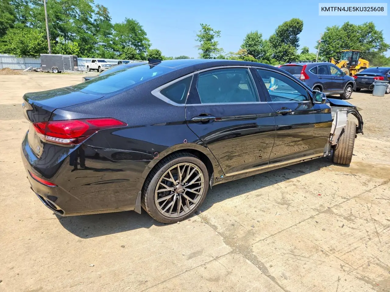 2019 Genesis G80 3.8 VIN: KMTFN4JE5KU325608 Lot: 61022366