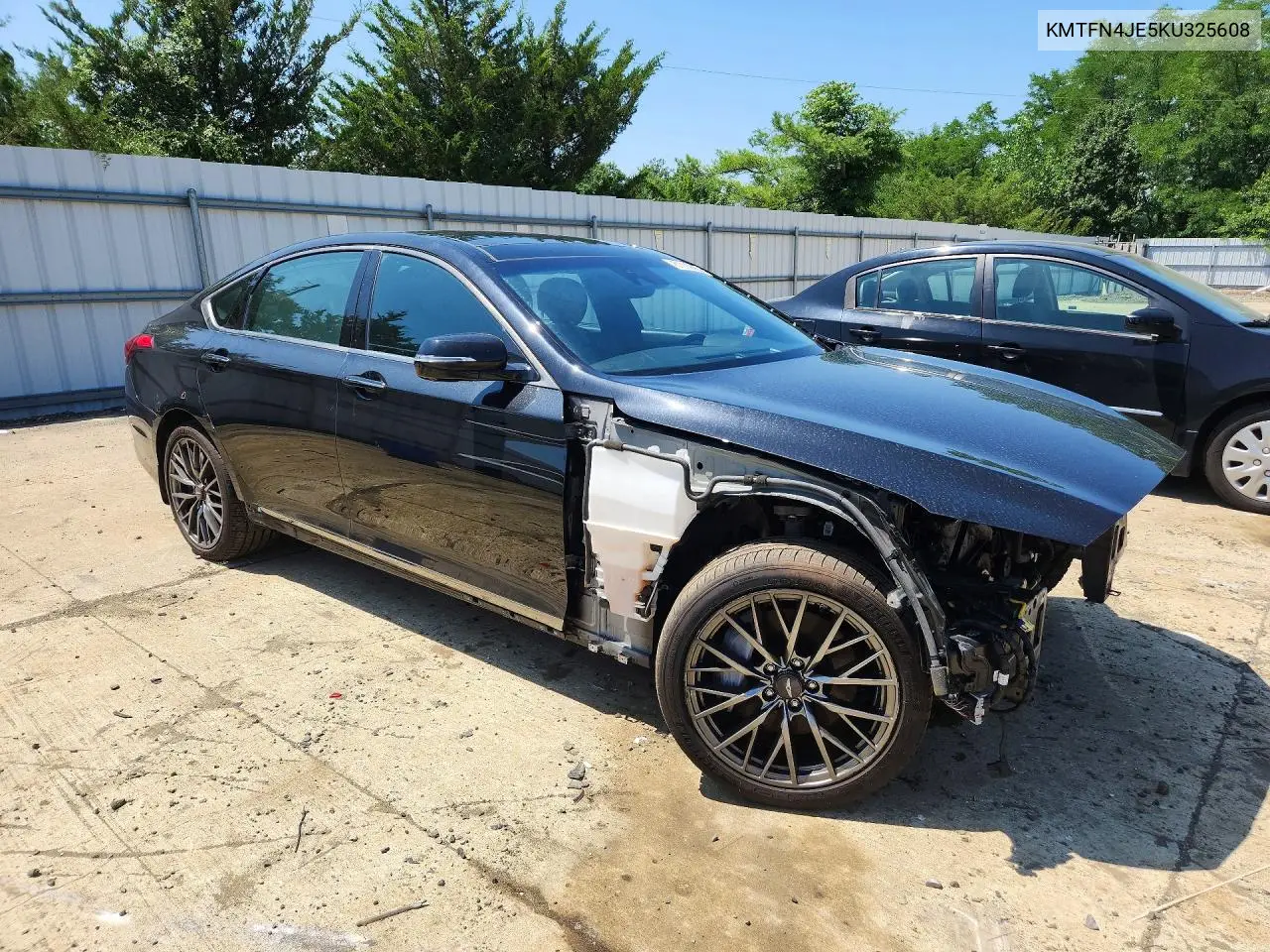 2019 Genesis G80 3.8 VIN: KMTFN4JE5KU325608 Lot: 61022366
