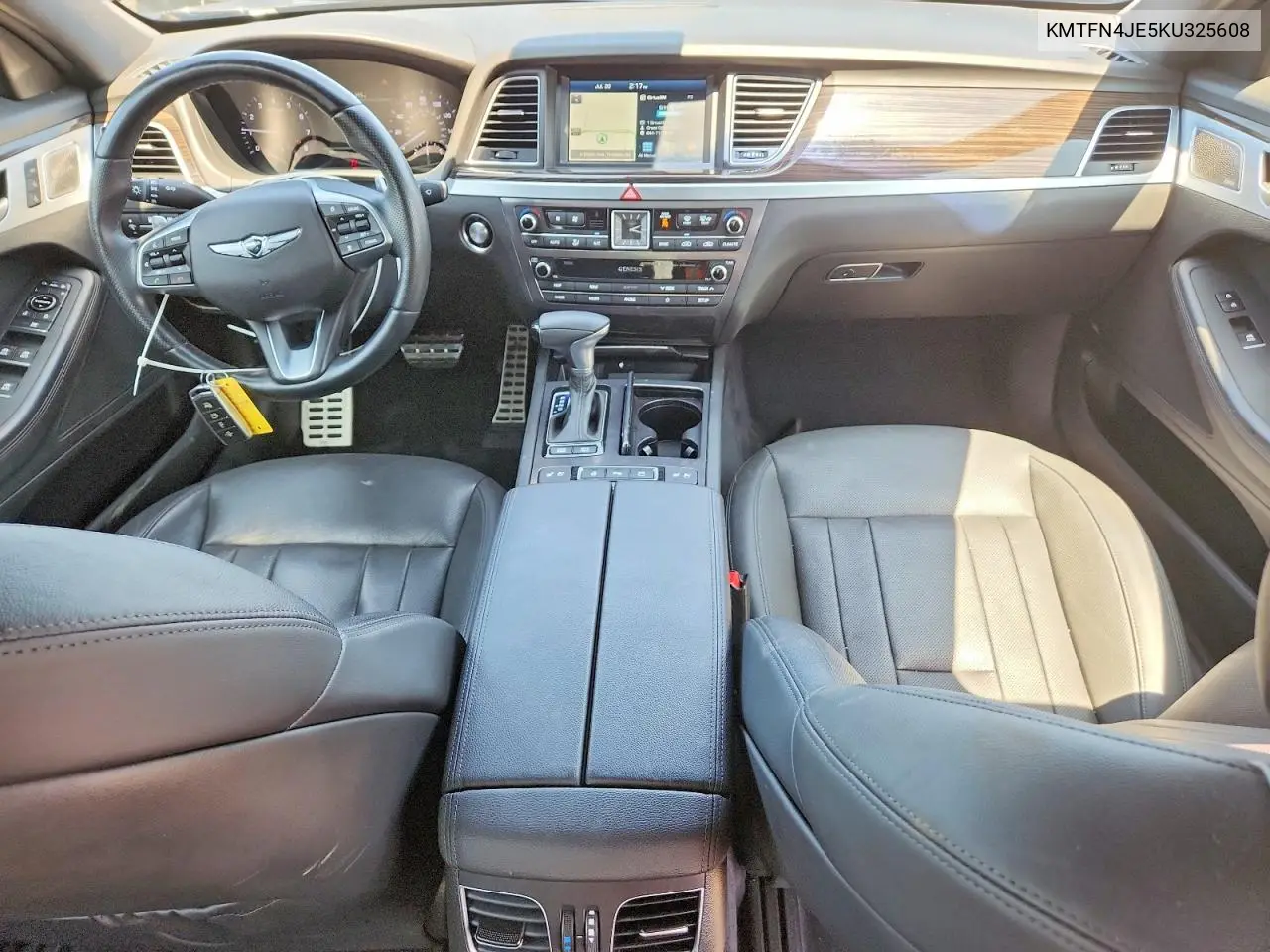 2019 Genesis G80 3.8 VIN: KMTFN4JE5KU325608 Lot: 61022366