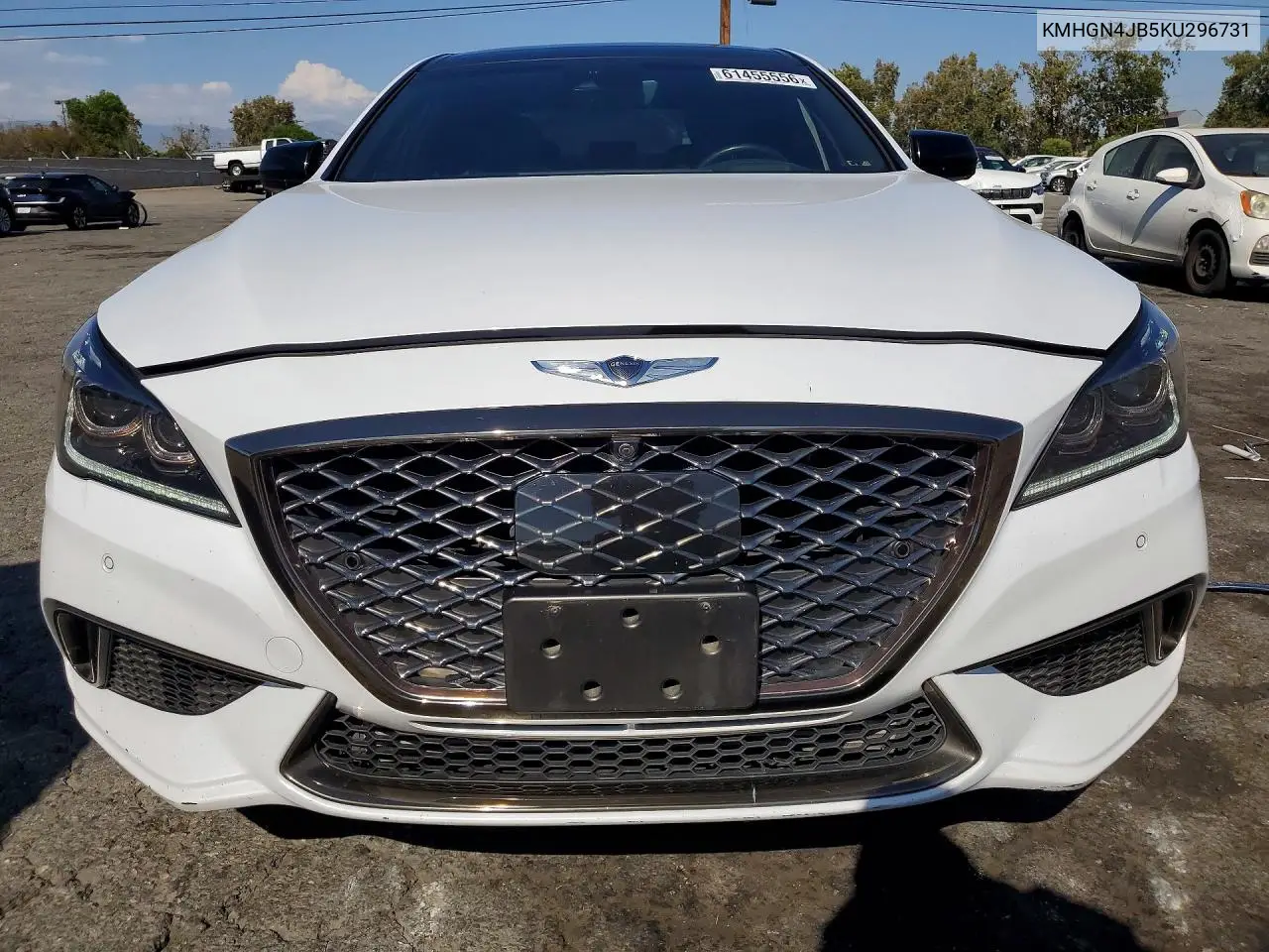 2019 Genesis G80 3.3T Sport VIN: KMHGN4JB5KU296731 Lot: 61455556