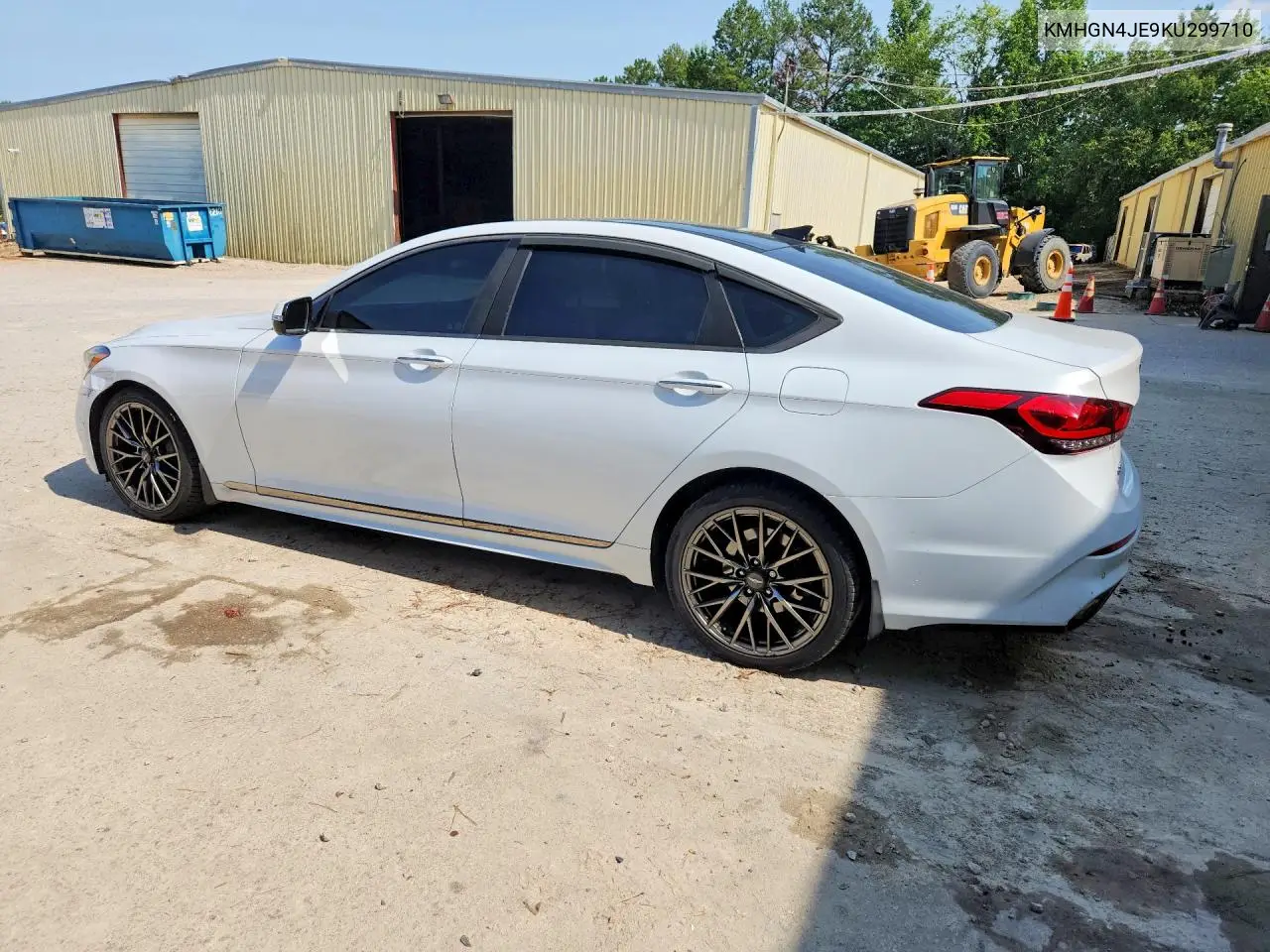 2019 Genesis G80 3.8 VIN: KMHGN4JE9KU299710 Lot: 61483726