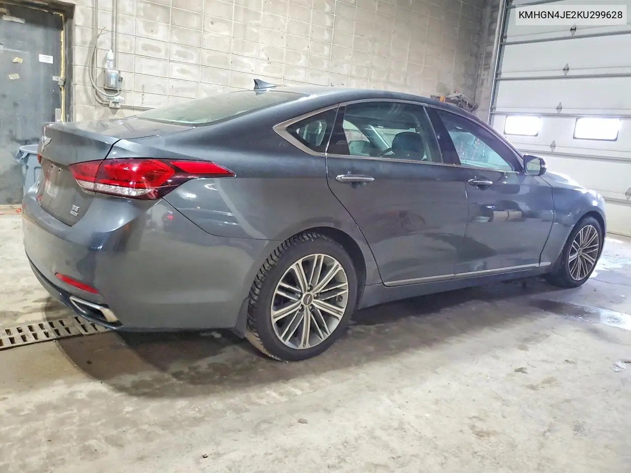 2019 Genesis G80 3.8 VIN: KMHGN4JE2KU299628 Lot: 61904286
