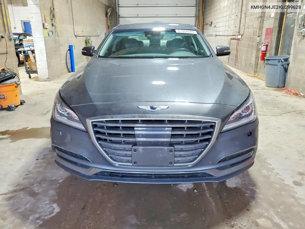 2019 Genesis G80 3.8 VIN: KMHGN4JE2KU299628 Lot: 61904286