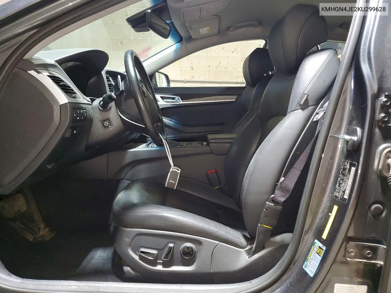2019 Genesis G80 3.8 VIN: KMHGN4JE2KU299628 Lot: 61904286