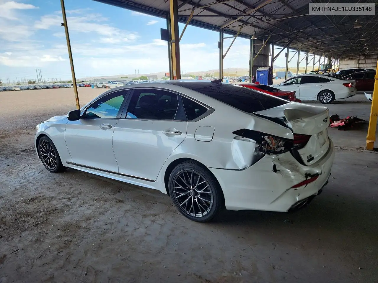 2020 Genesis G80 3.8 VIN: KMTFN4JE1LU335148 Lot: 56680816