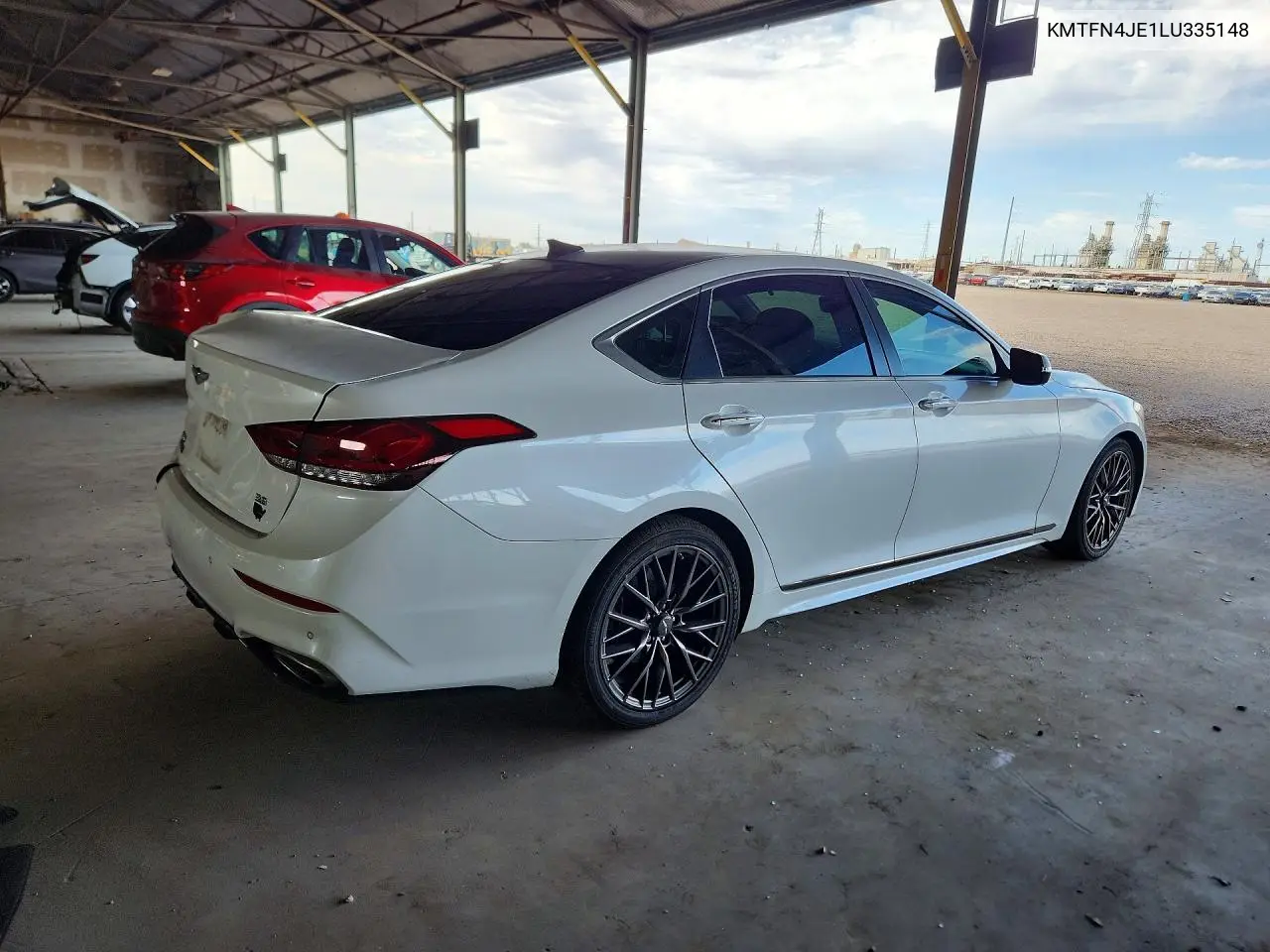 2020 Genesis G80 3.8 VIN: KMTFN4JE1LU335148 Lot: 56680816