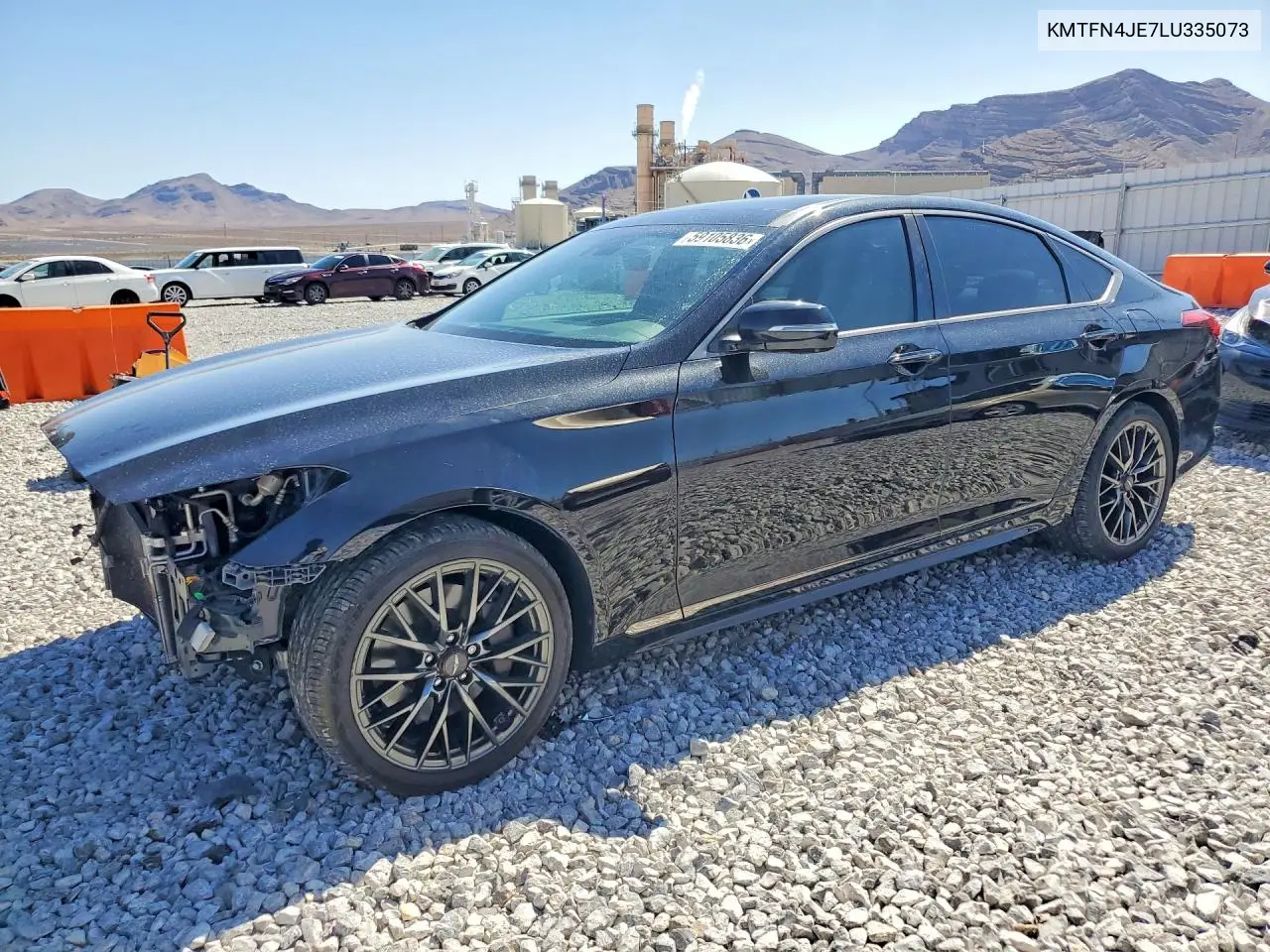 2020 Genesis G80 3.8 VIN: KMTFN4JE7LU335073 Lot: 59105836