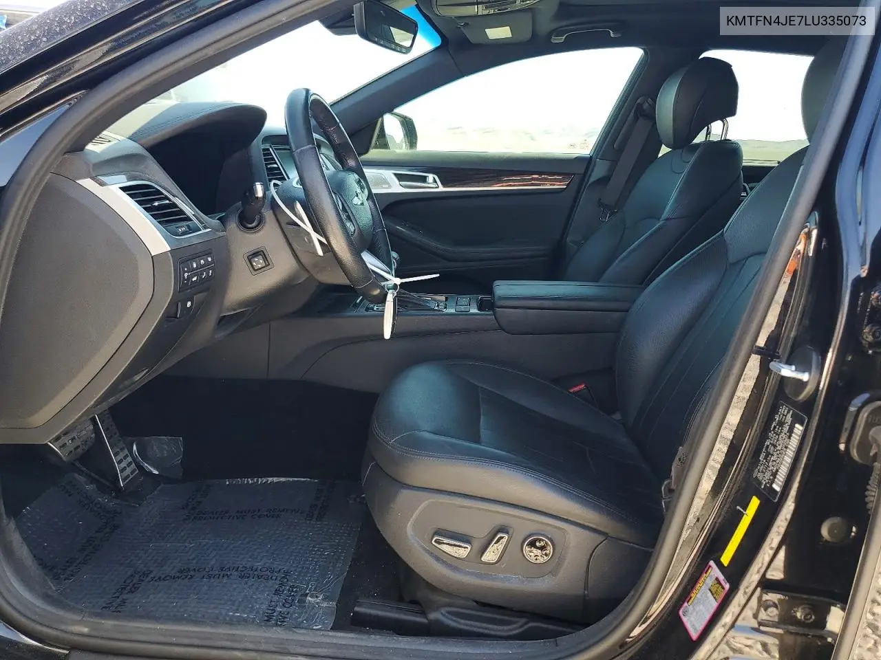 2020 Genesis G80 3.8 VIN: KMTFN4JE7LU335073 Lot: 59105836