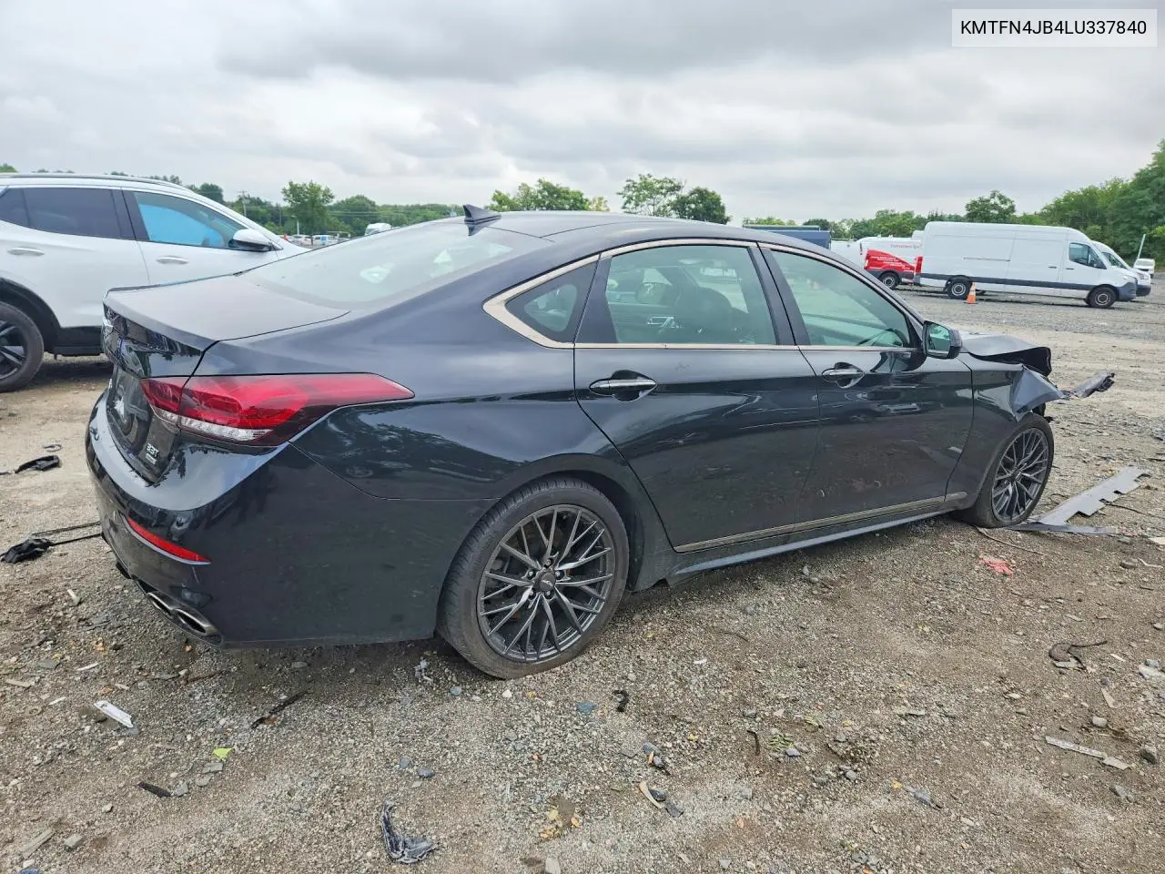 2020 Genesis G80 3.3T Sport VIN: KMTFN4JB4LU337840 Lot: 59193706
