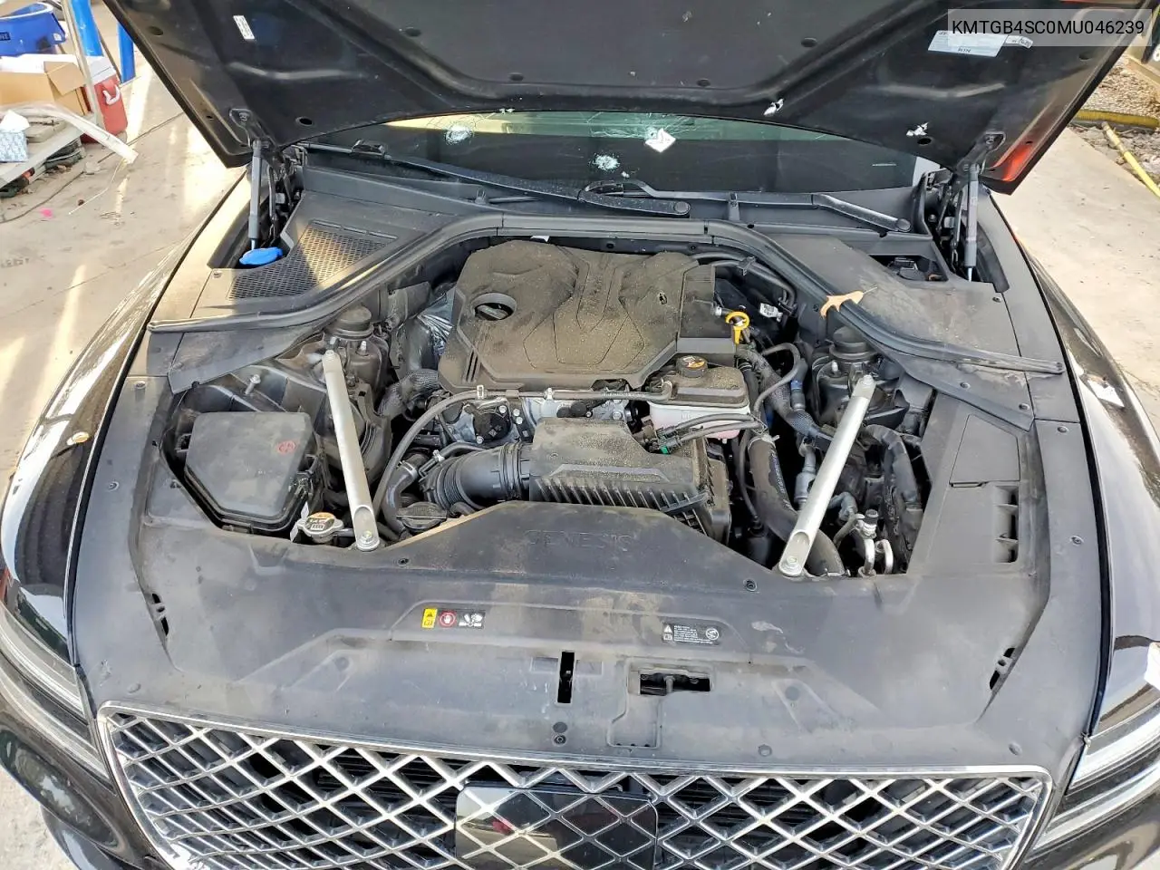 2021 Genesis G80 Base VIN: KMTGB4SC0MU046239 Lot: 77805835