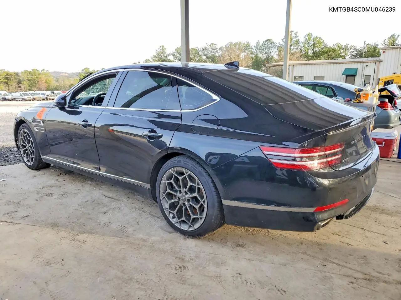 2021 Genesis G80 Base VIN: KMTGB4SC0MU046239 Lot: 77805835
