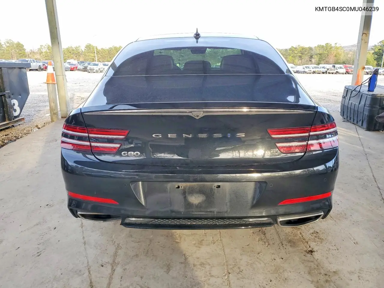 2021 Genesis G80 Base VIN: KMTGB4SC0MU046239 Lot: 77805835