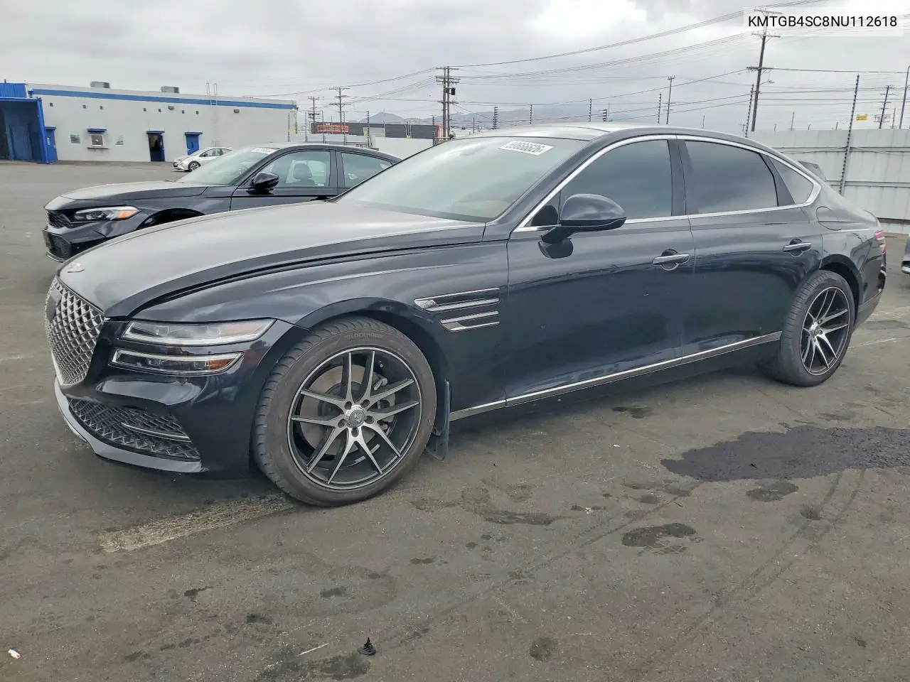 2022 Genesis G80 2.5T VIN: KMTGB4SC8NU112618 Lot: 59666626