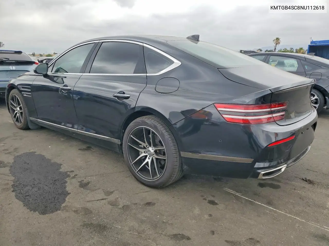 2022 Genesis G80 2.5T VIN: KMTGB4SC8NU112618 Lot: 59666626