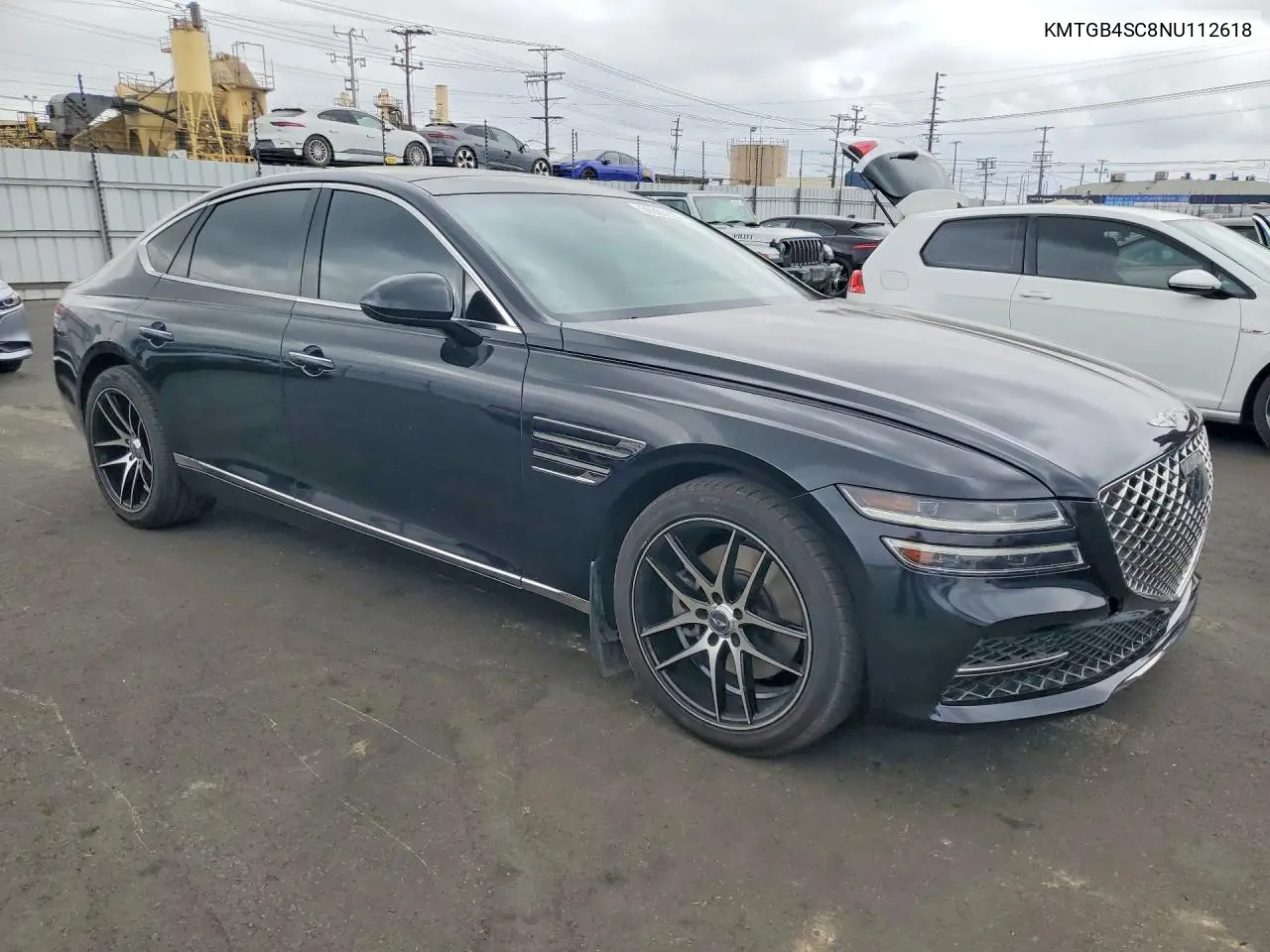 2022 Genesis G80 2.5T VIN: KMTGB4SC8NU112618 Lot: 59666626