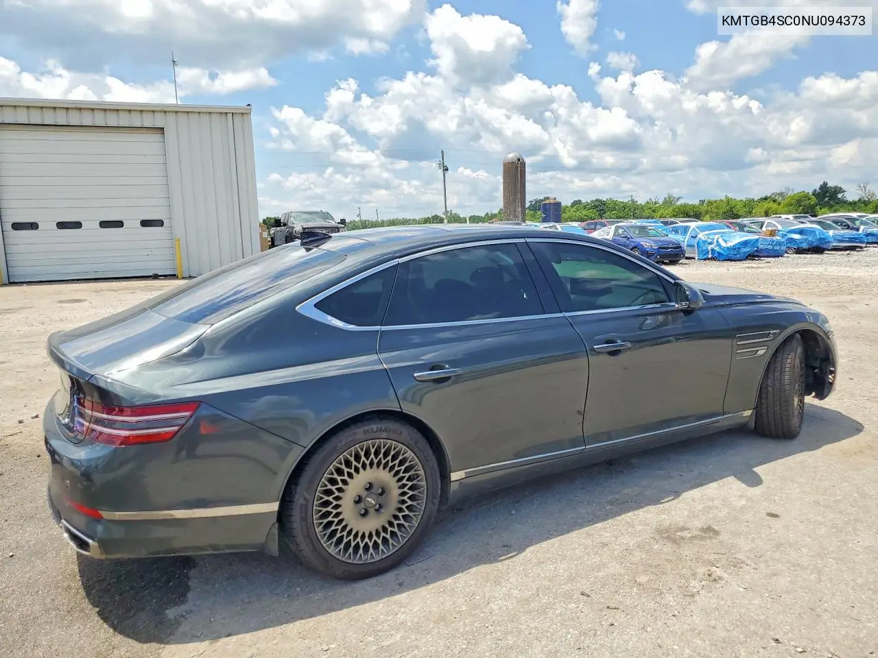 2022 Genesis G80 2.5T VIN: KMTGB4SC0NU094373 Lot: 59899936
