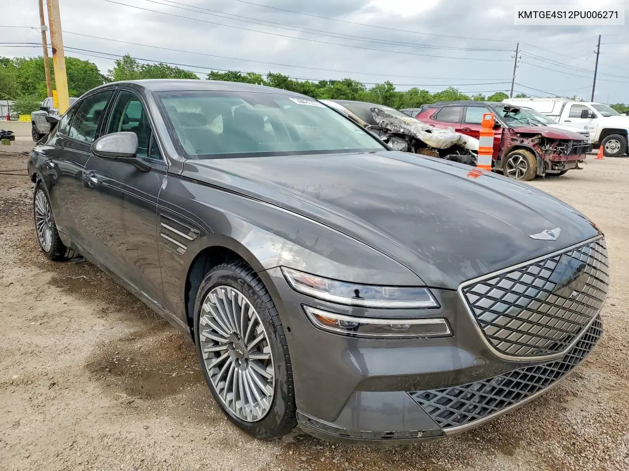 2023 Genesis Electrified G80 Base VIN: KMTGE4S12PU006271 Lot: 47193666