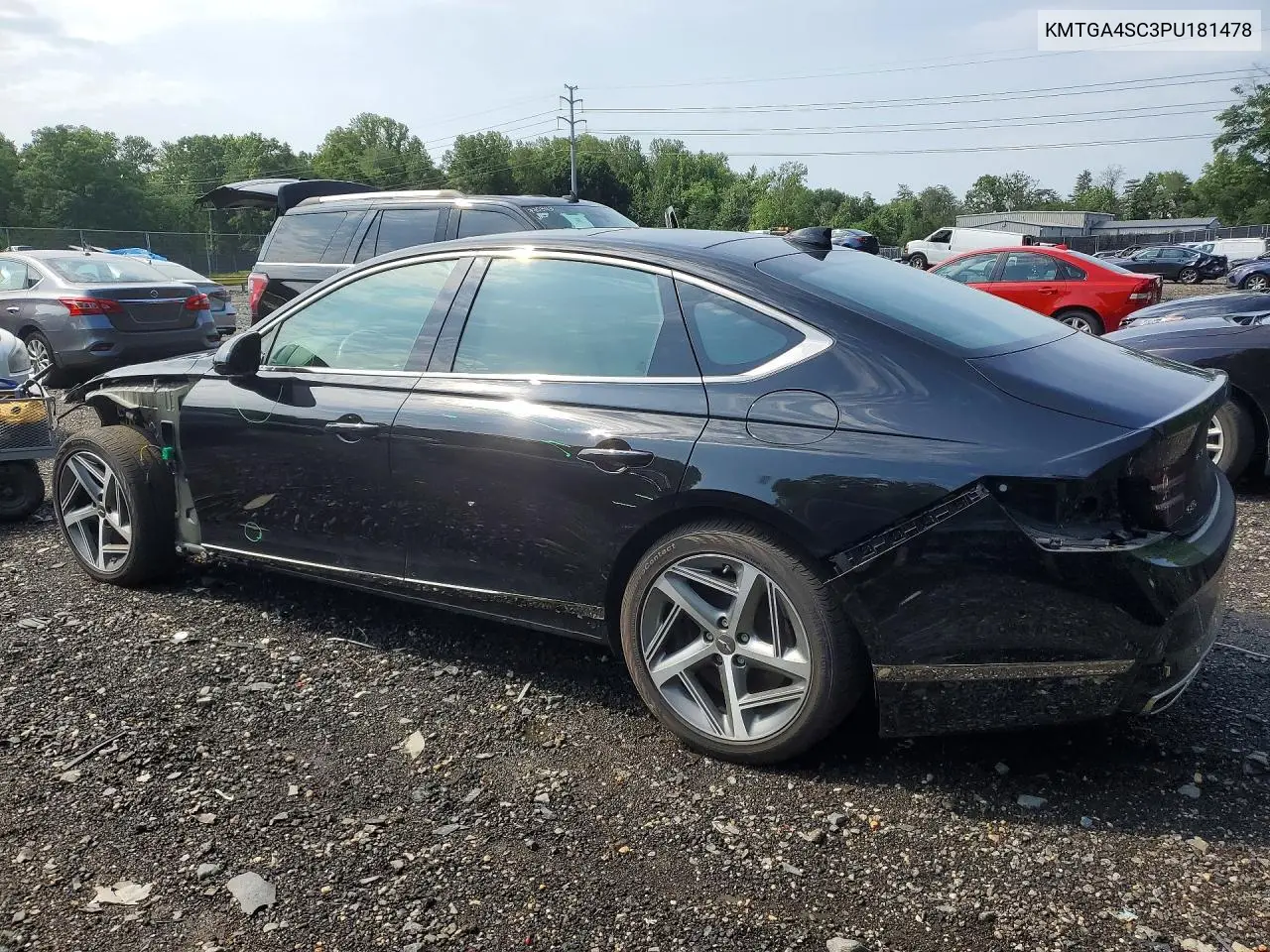 2023 Genesis G80 Sport Prestige VIN: KMTGA4SC3PU181478 Lot: 56230066