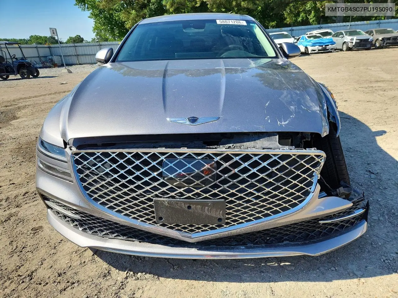2023 Genesis G80 2.5T VIN: KMTGB4SC7PU195090 Lot: 58071286