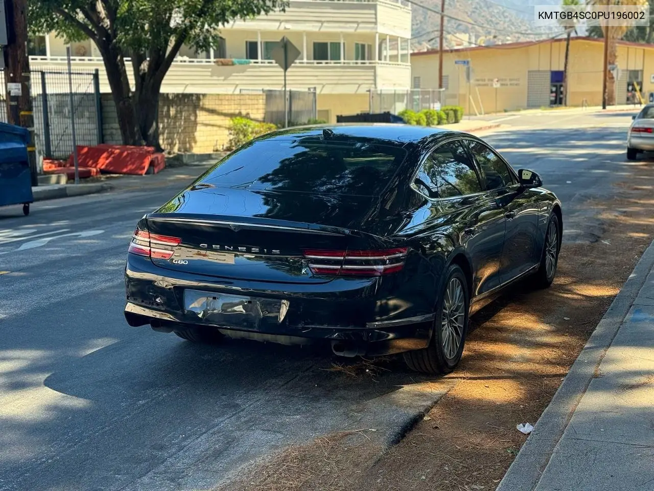 2023 Genesis G80 2.5T VIN: KMTGB4SC0PU196002 Lot: 60633586