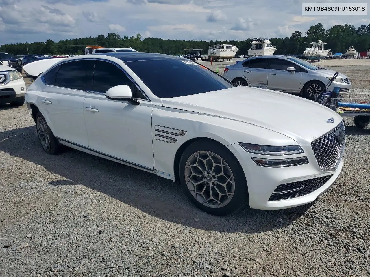 2023 Genesis G80 2.5T VIN: KMTGB4SC9PU153018 Lot: 61200556
