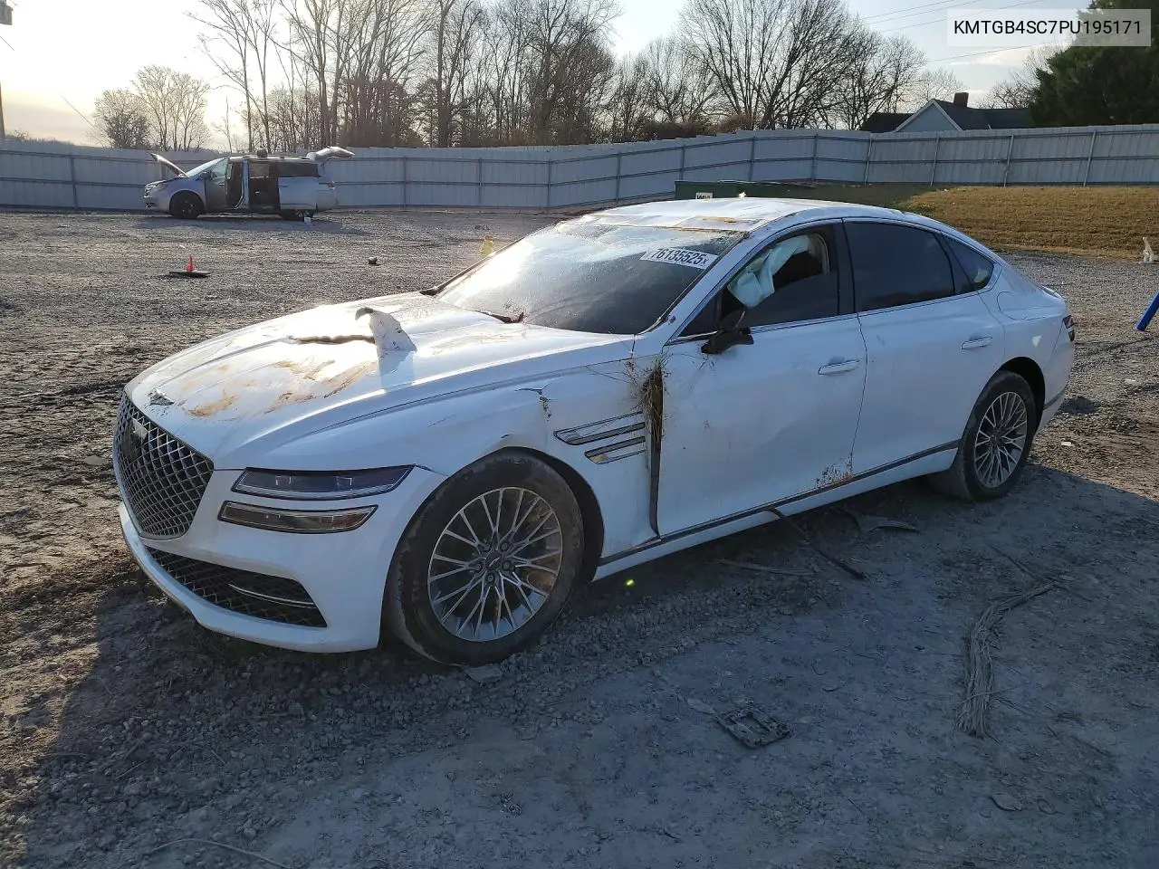 2023 Genesis G80 Base VIN: KMTGB4SC7PU195171 Lot: 76135525