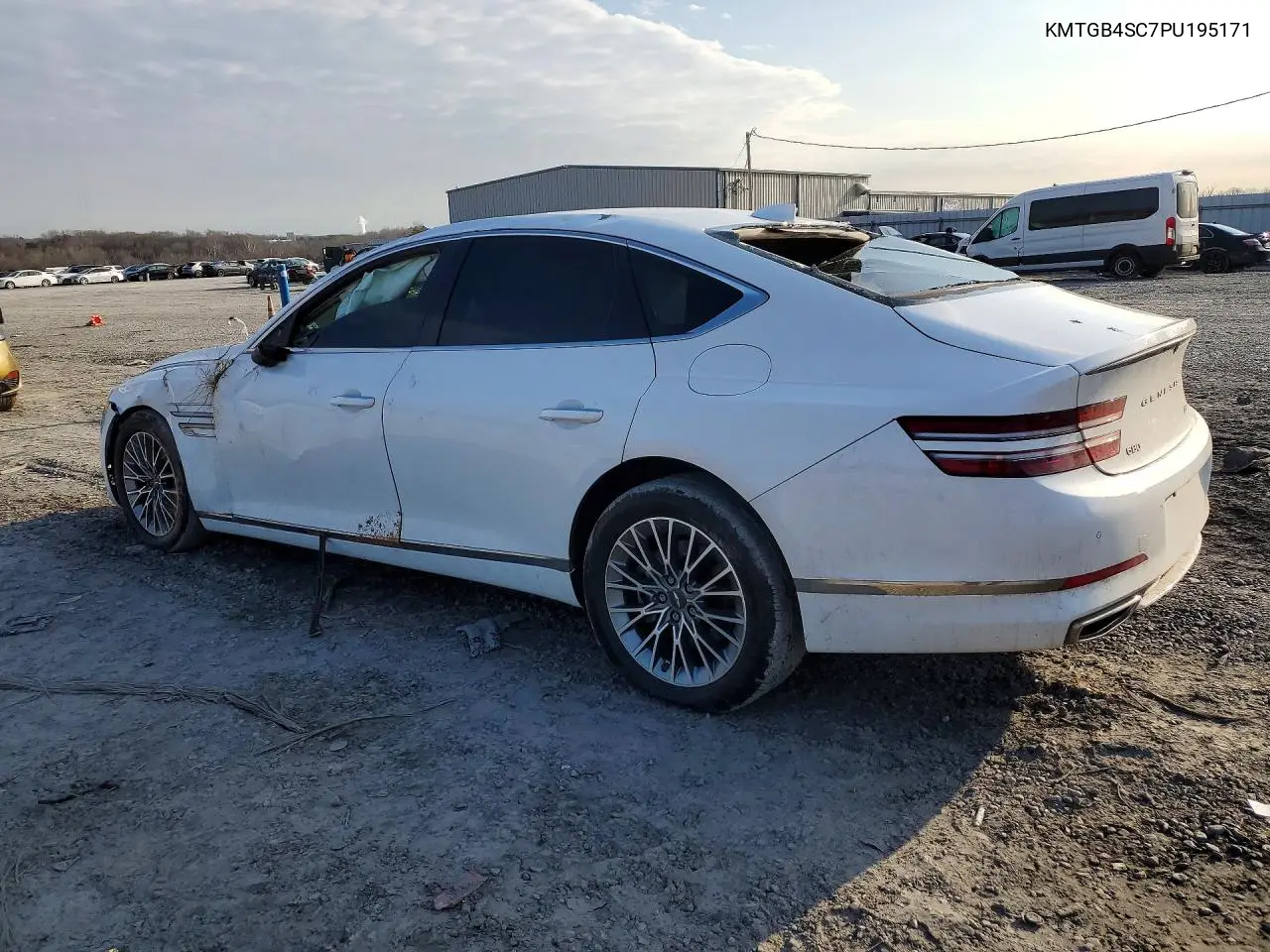 2023 Genesis G80 Base VIN: KMTGB4SC7PU195171 Lot: 76135525