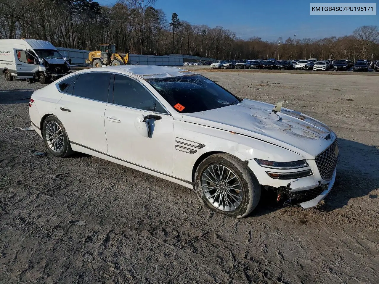 2023 Genesis G80 Base VIN: KMTGB4SC7PU195171 Lot: 76135525