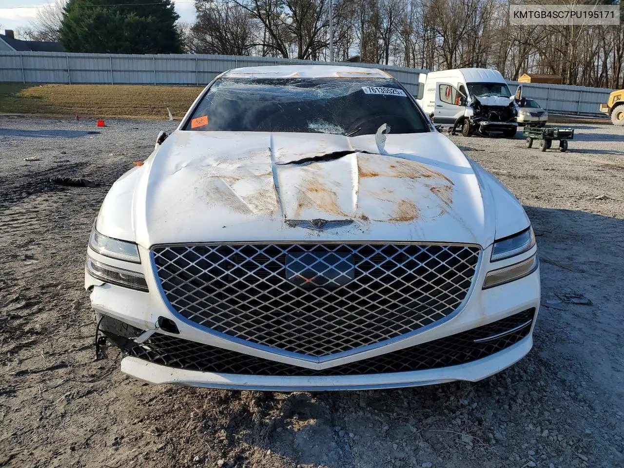 2023 Genesis G80 Base VIN: KMTGB4SC7PU195171 Lot: 76135525