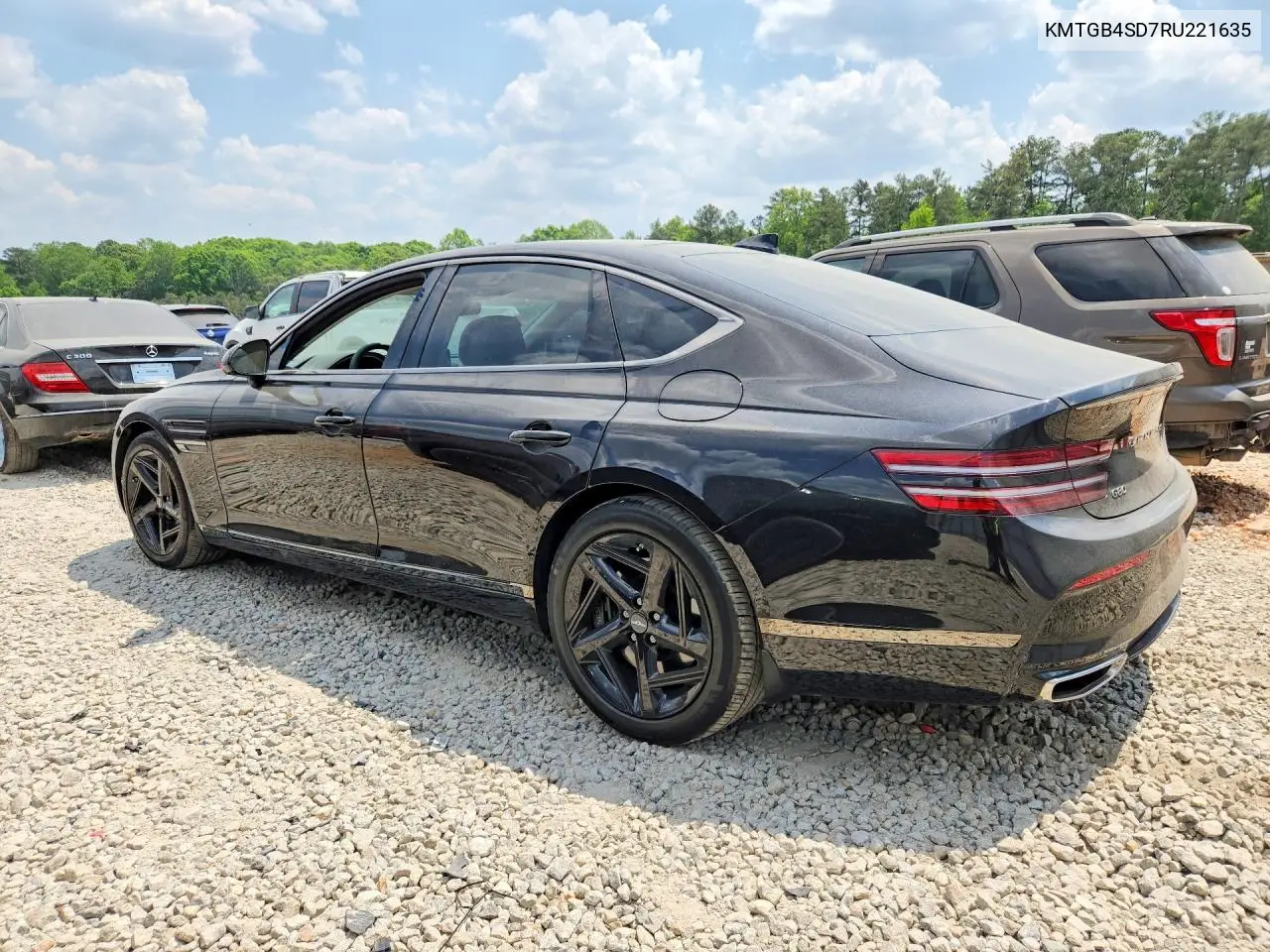 2024 Genesis G80 3.5T Sport VIN: KMTGB4SD7RU221635 Lot: 50573586