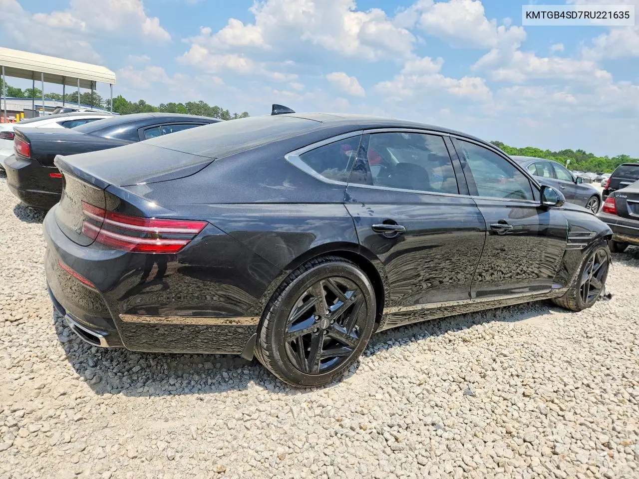 2024 Genesis G80 3.5T Sport VIN: KMTGB4SD7RU221635 Lot: 50573586