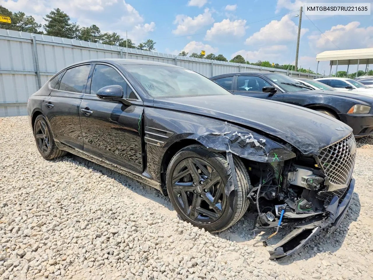 2024 Genesis G80 3.5T Sport VIN: KMTGB4SD7RU221635 Lot: 50573586
